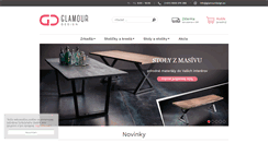 Desktop Screenshot of glamourdesign.eu