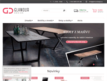 Tablet Screenshot of glamourdesign.eu